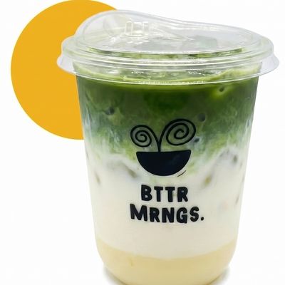 Iced Spanish Matcha Latte