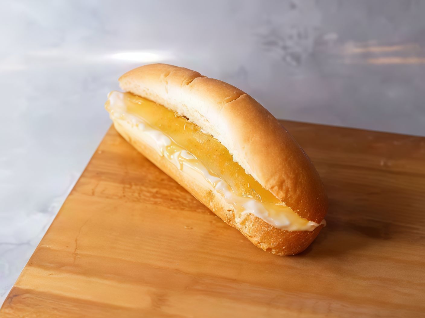 Cream honey sandwich