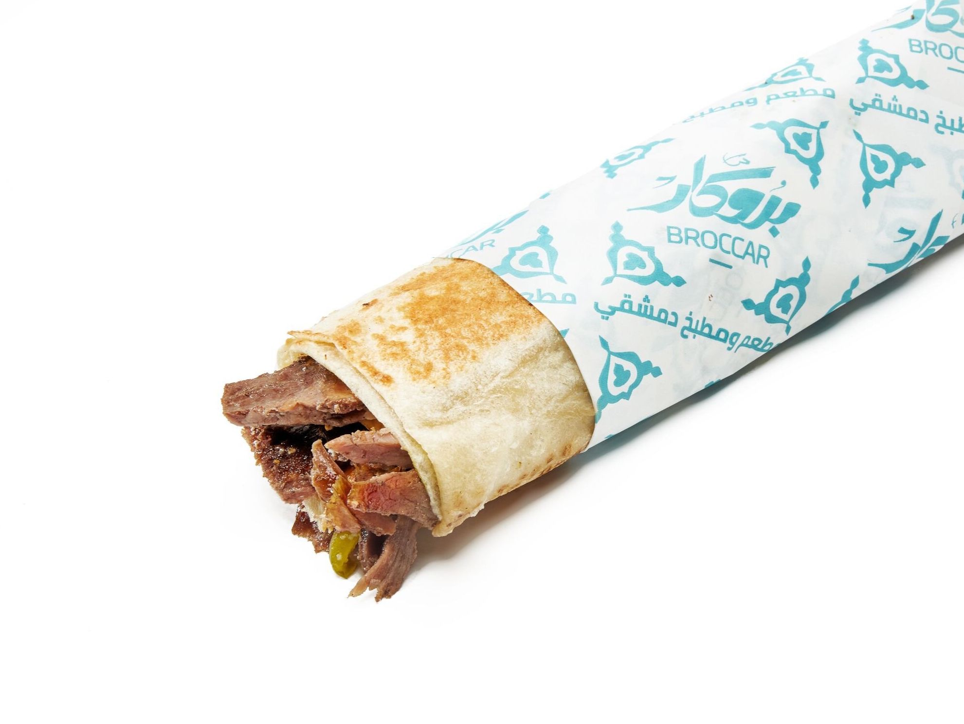 Saj Meat Shawerma Sandwich