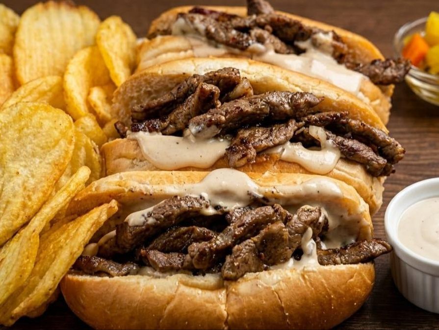 Petit Pain Bread meat shawarma