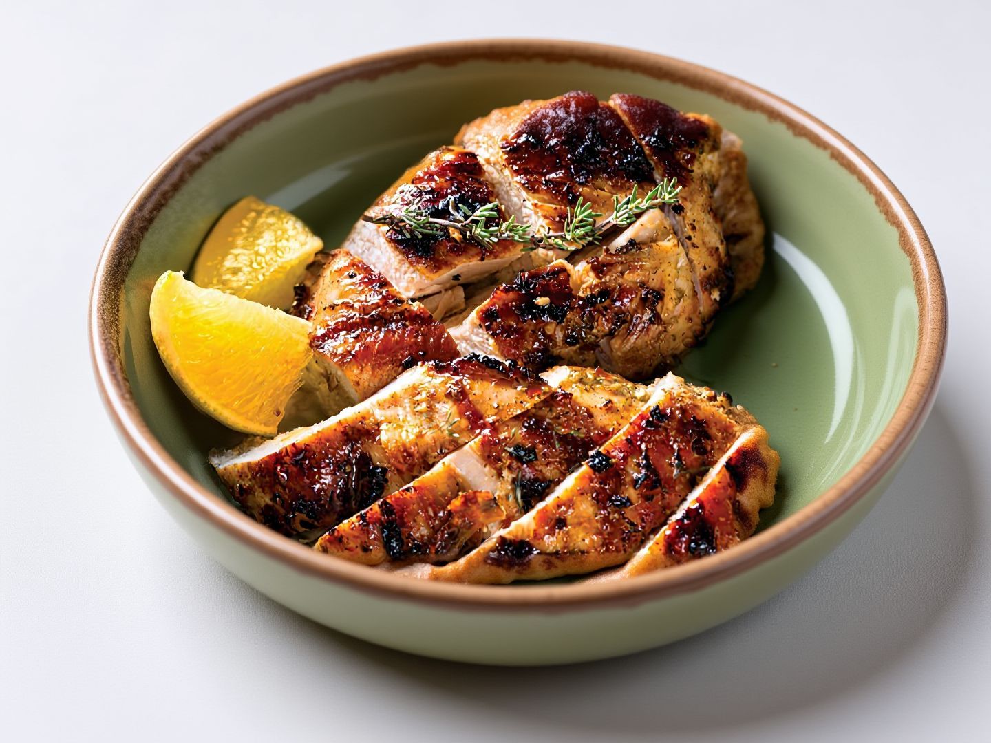 Grilled chicken breasts