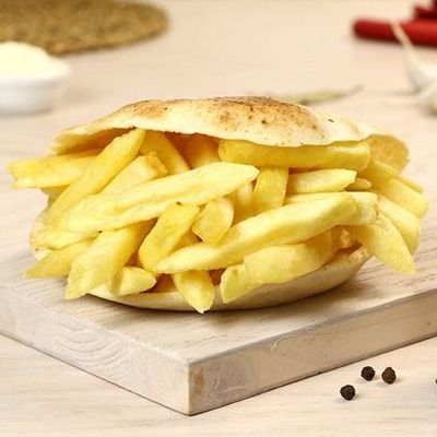 Finger potatoes sandwich