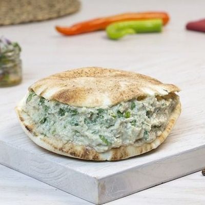 Baba Ghannoug sandwich