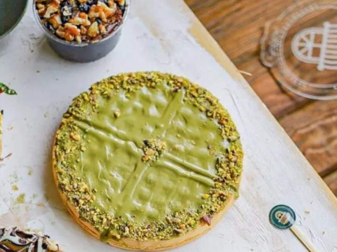 Pistachio Waffle