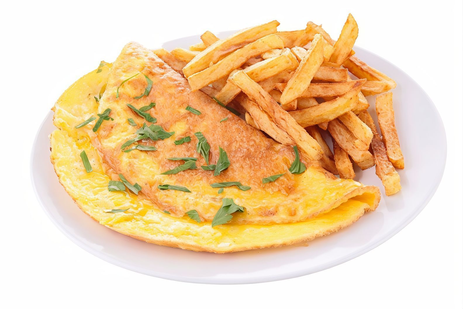 Farm Fries With Eggs Sandwich