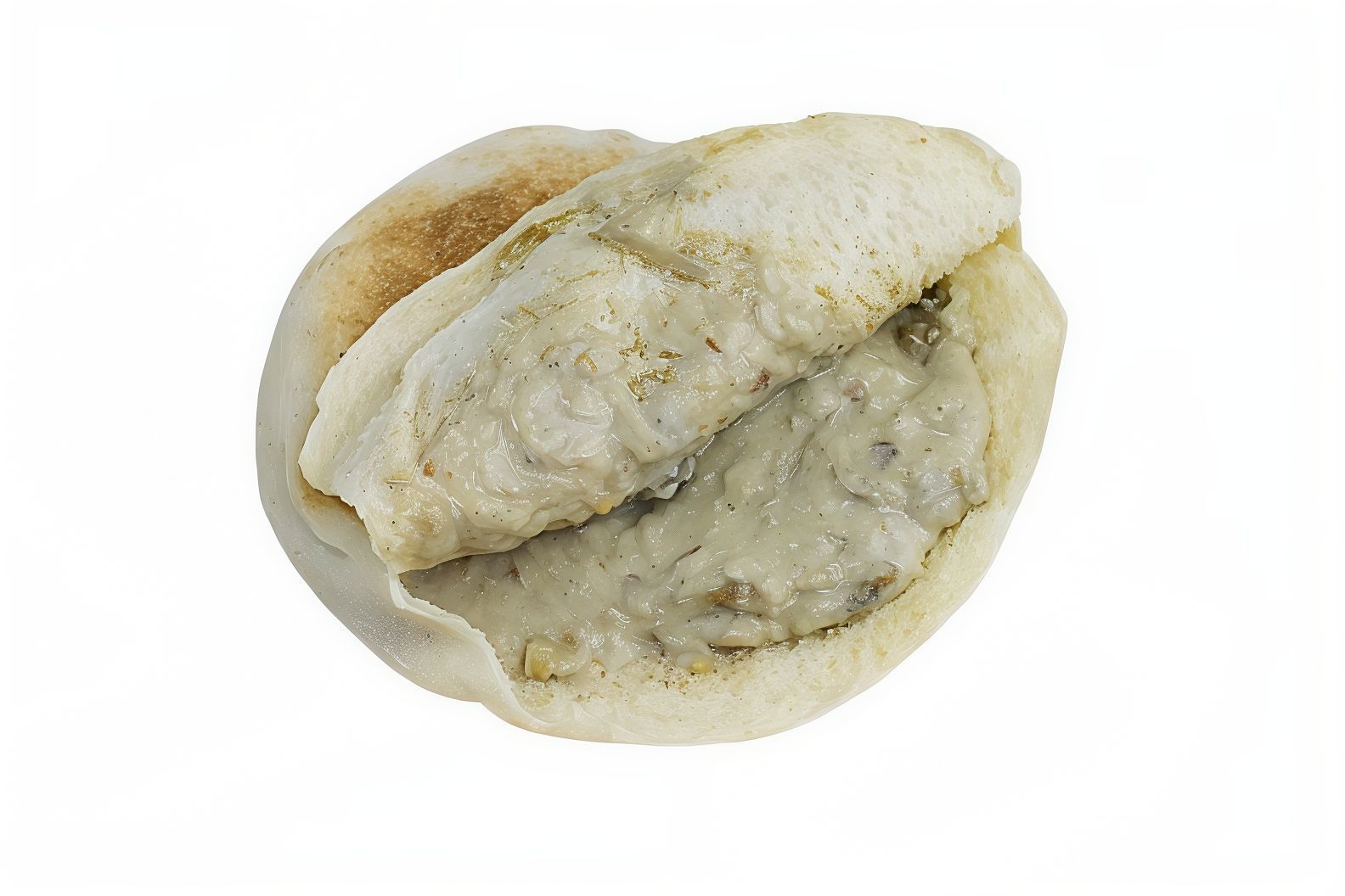 Oven Baked Baba Ghannoug Sandwich