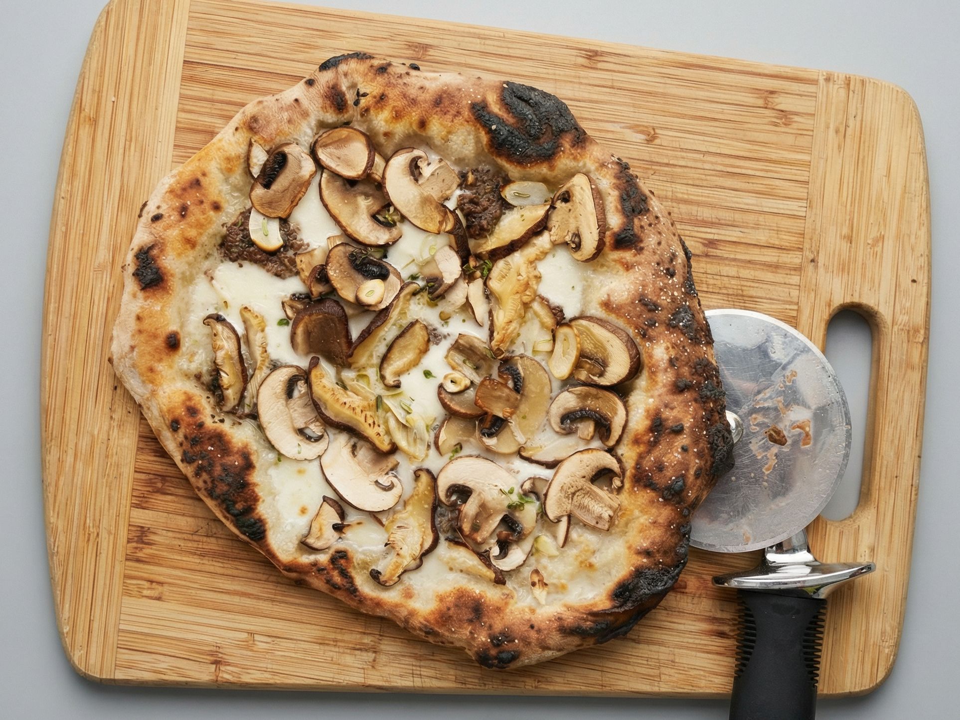 mushroom pizza