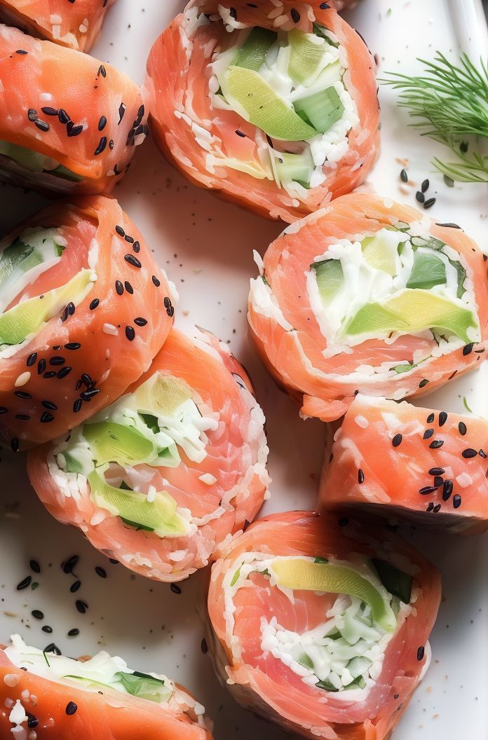 Smoked Salmon Roll