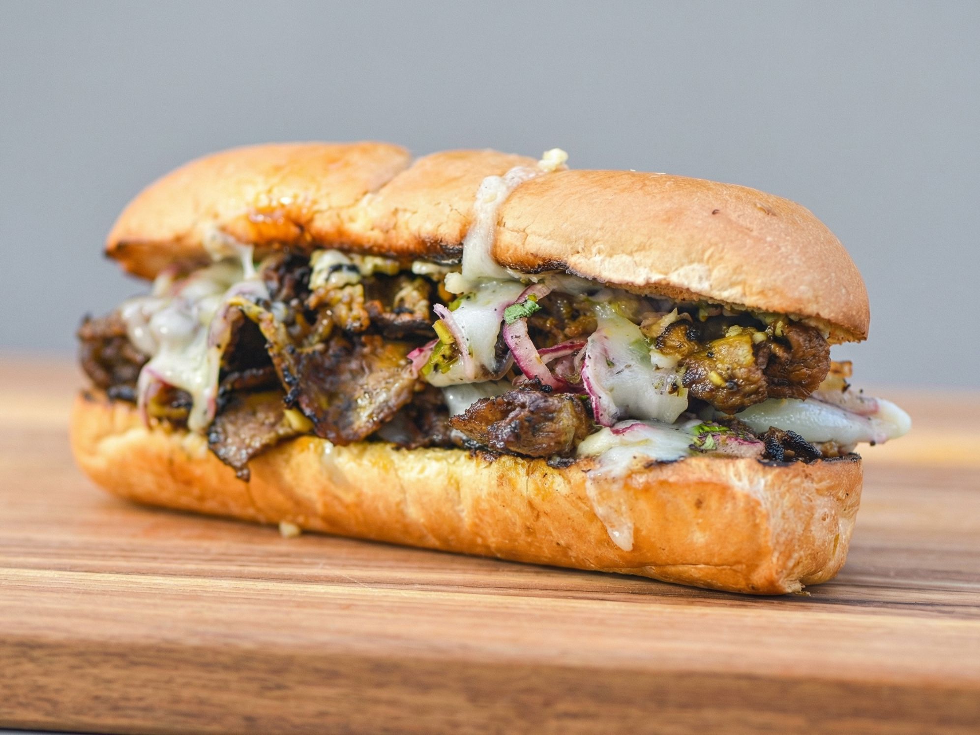 Beef Shawarma Sandwich French Bread