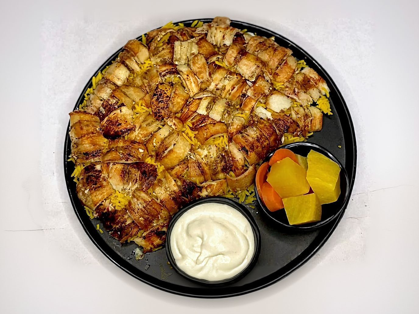 Large Chicken Shawerma Fatteh