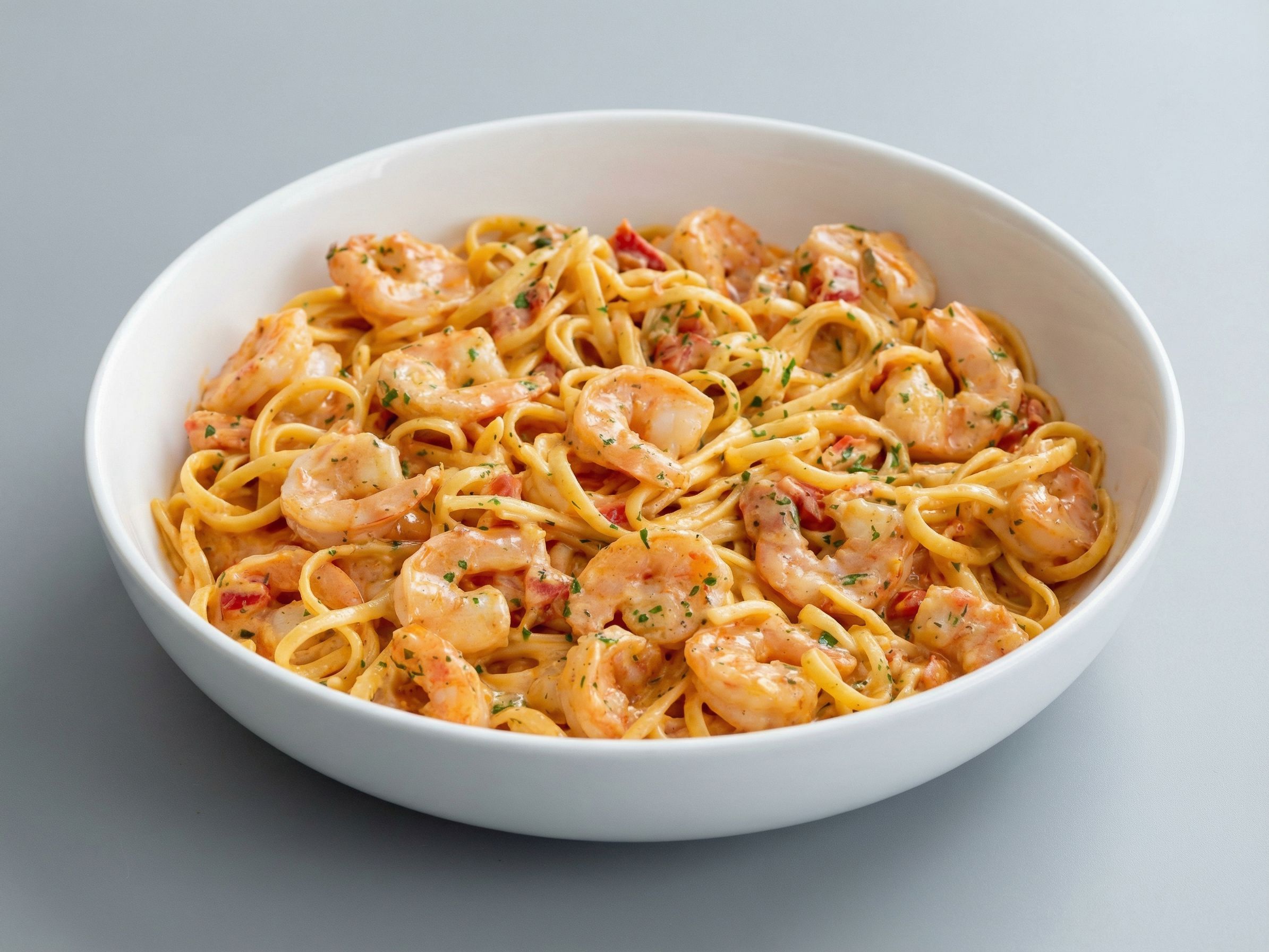 Shrimp pasta