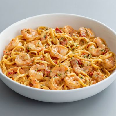 Shrimp pasta