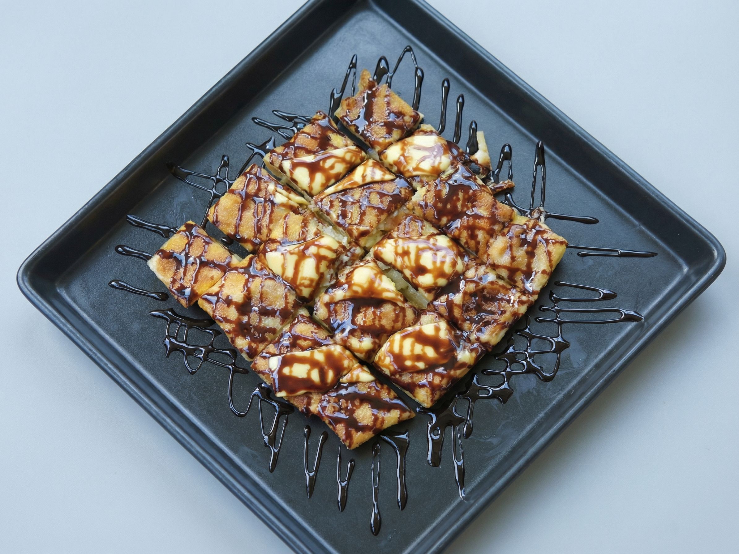 Banana Pie On Chocolate