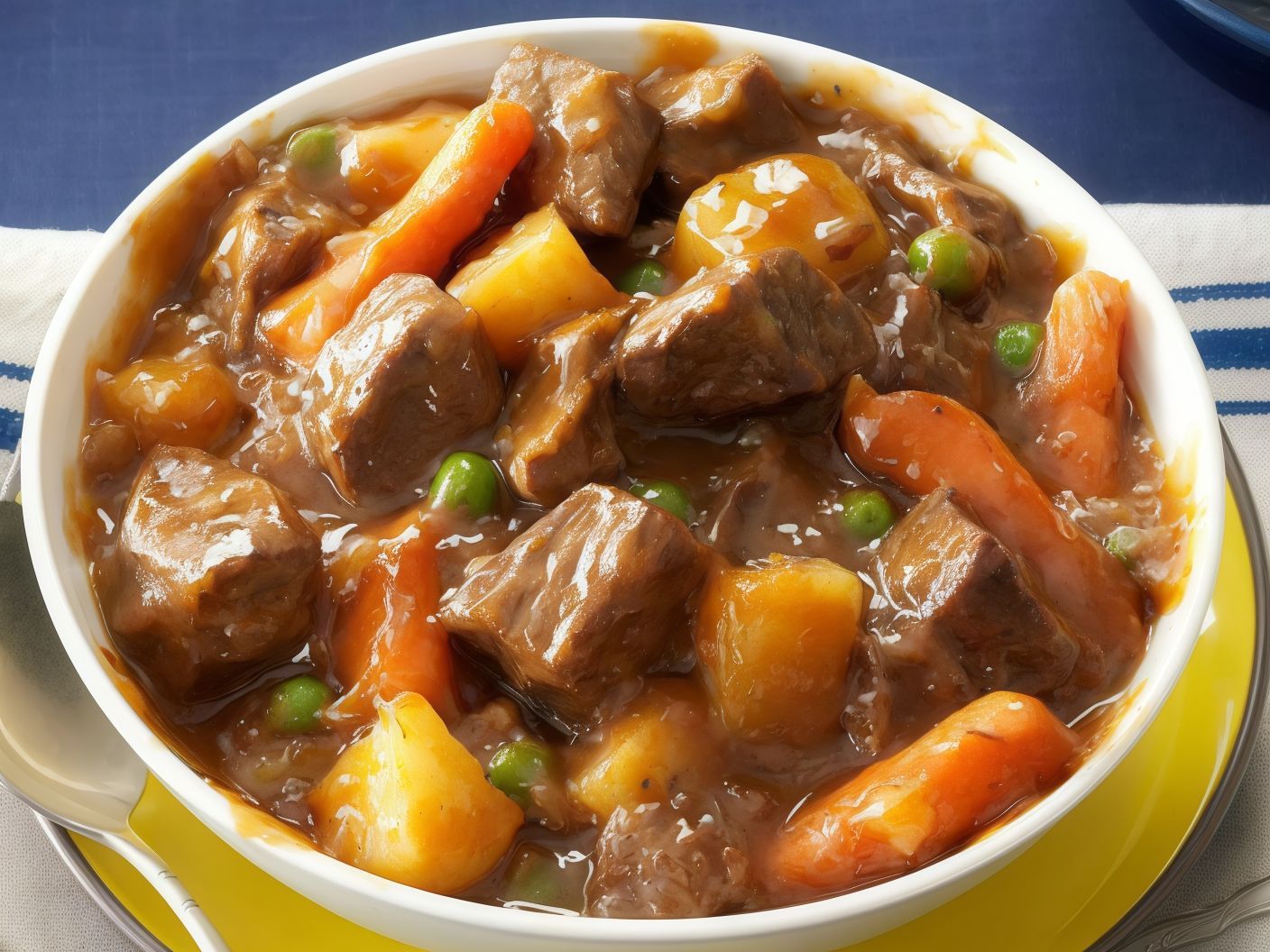 Beef Fillet Paper with Potatoes