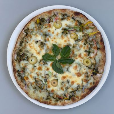 Chicken Pesto Pizza