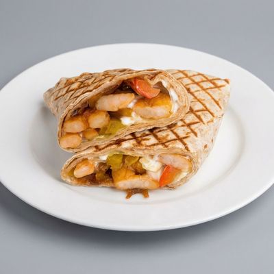 Shrimp Fajita Wrap