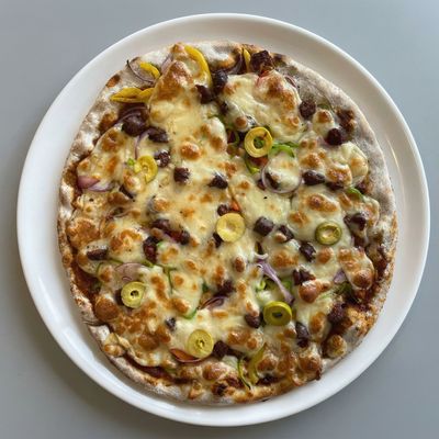 Beef Sausage Pizza