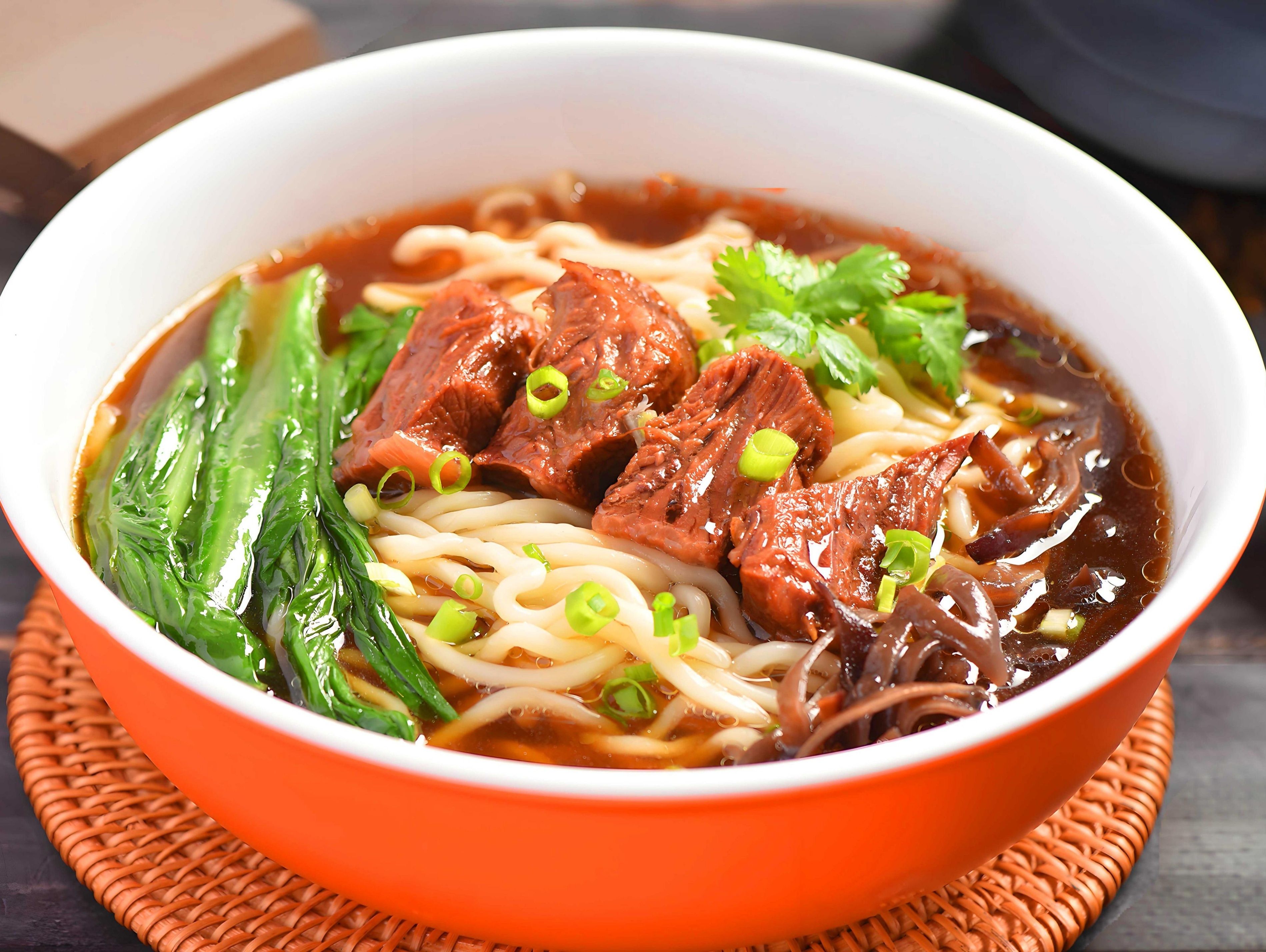 Braised Beef breasts Brisket Noodles pasta