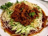 Stir Fried Grilled Meat Mixed Noodles
