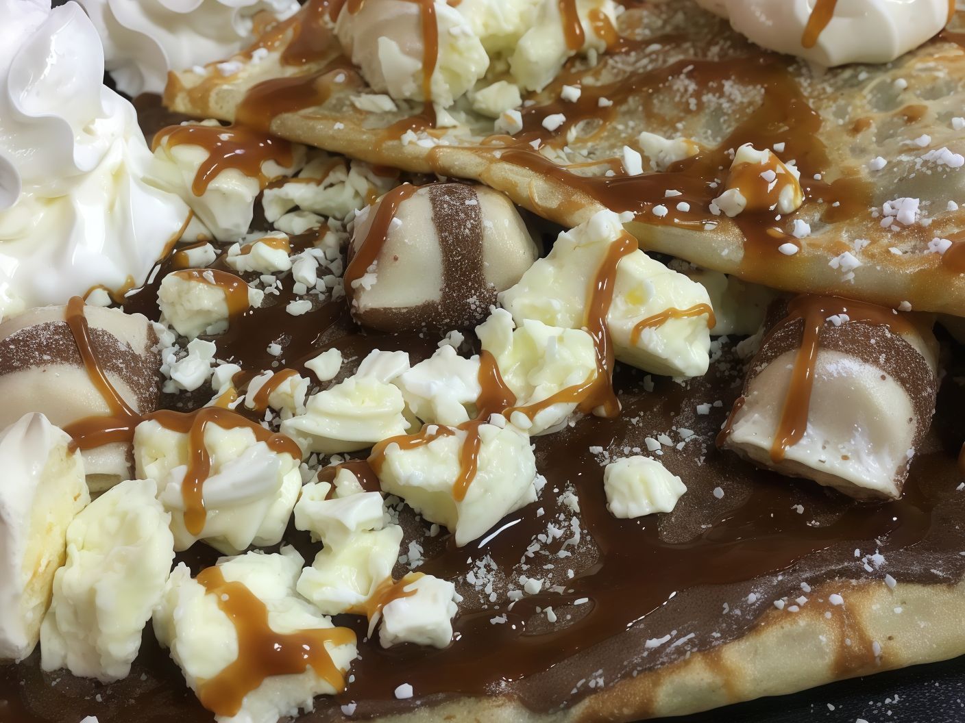 Nutella Chocolate With Twinkies Crepe