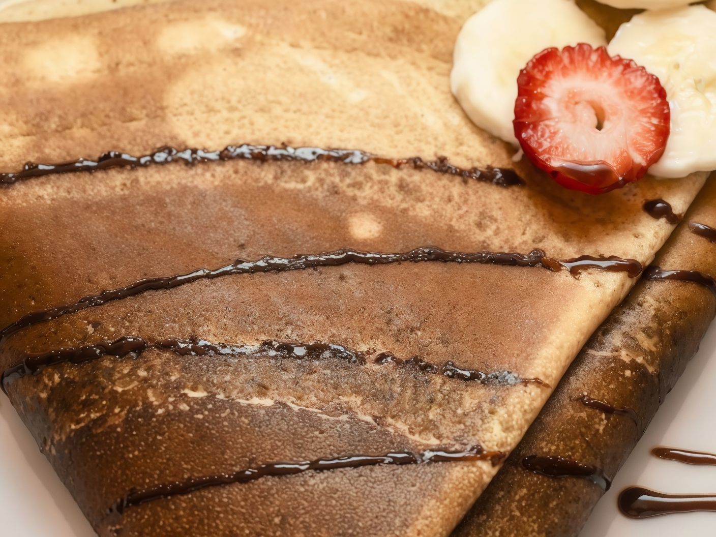 Nutella Chocolate With Hohos Crepe