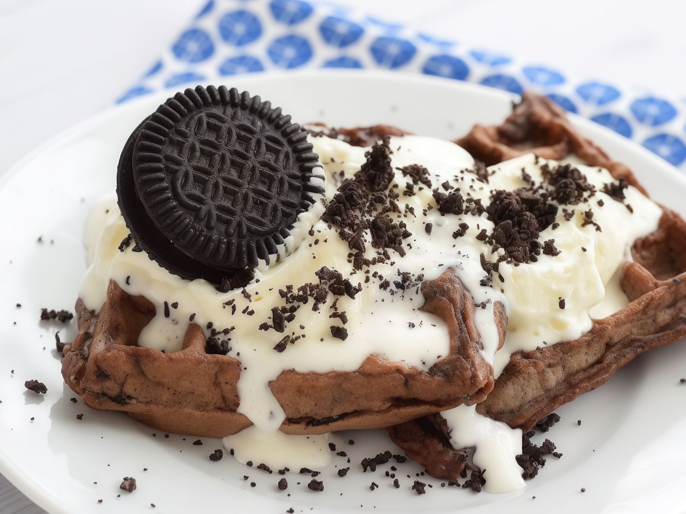 Oreo Waffle