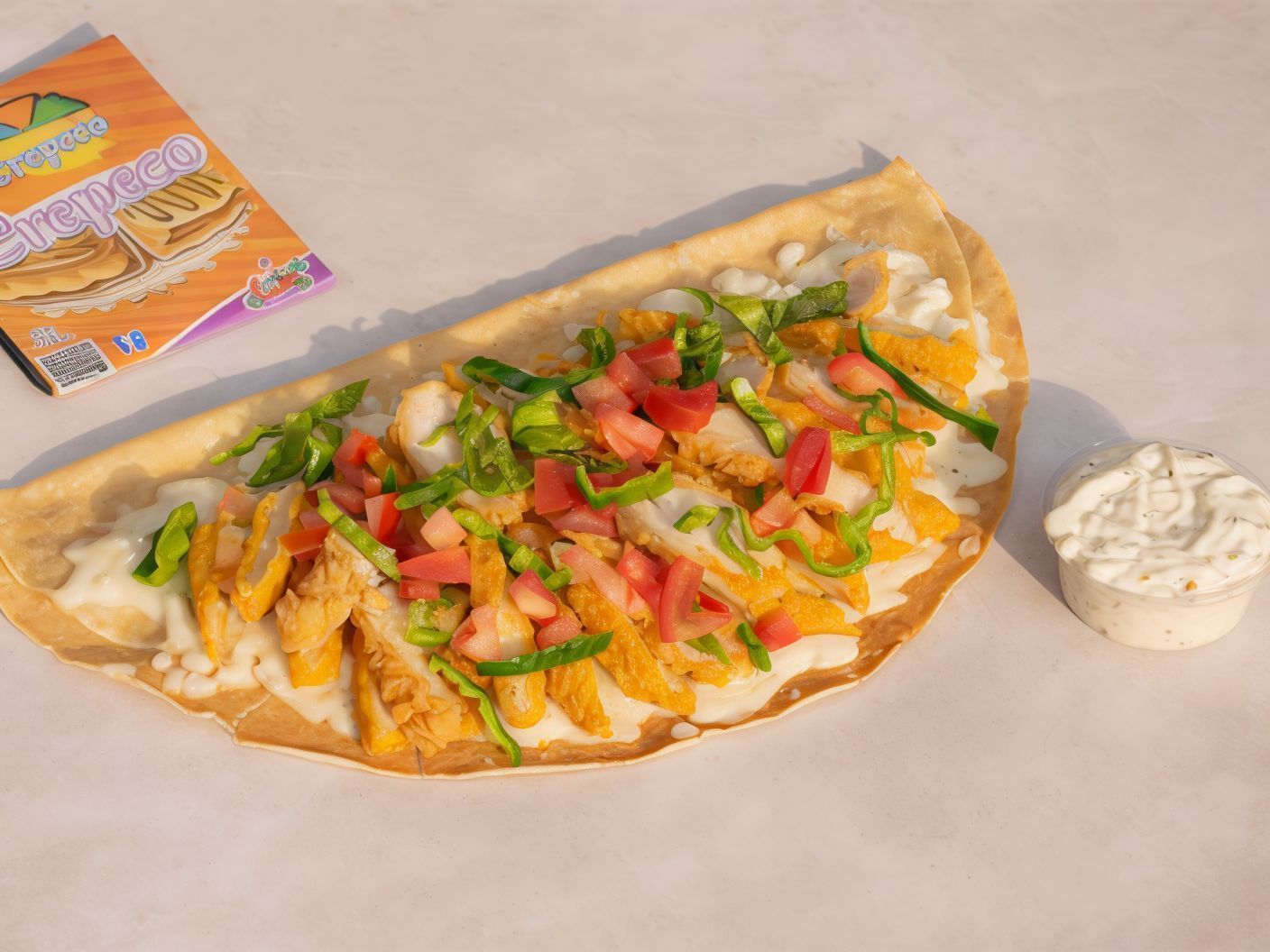 Chicken Ranch Crepe