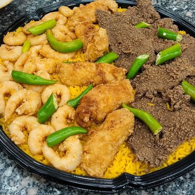 Mixed tray