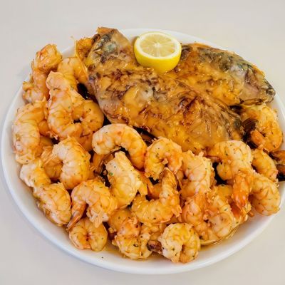 Mixed Fillet and Shrimp half