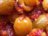 Fresh Pickled Lemons with Safflower