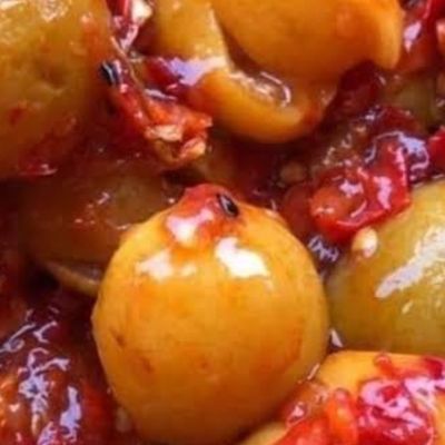 Fresh Pickled Lemons with Safflower