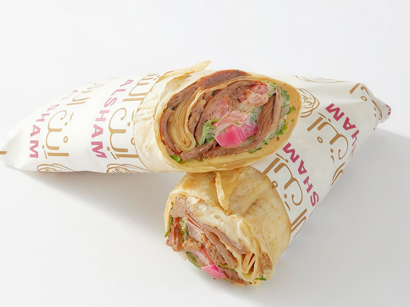 Saj Meat Shawerma Sandwich