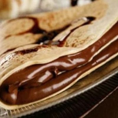 Chocolate crepe