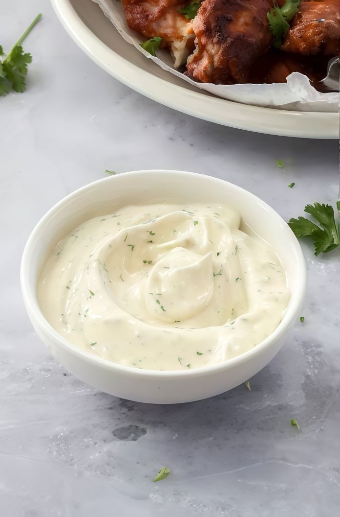 Add ranch sauce