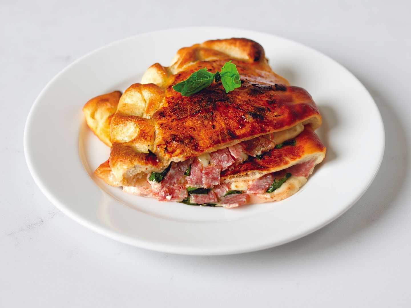 Salami Calzone