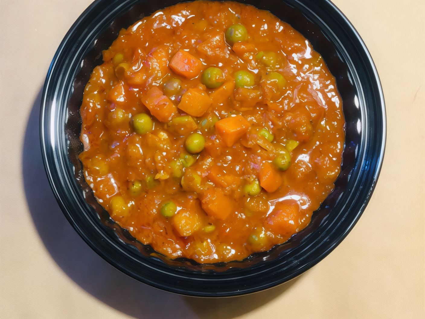 Peas & carrots dish