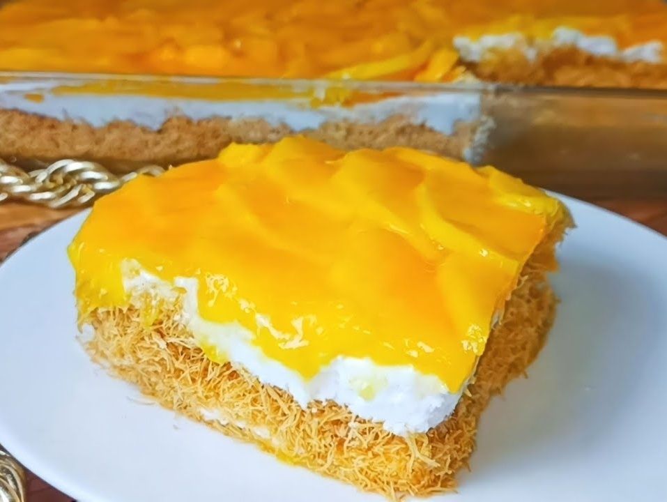 Kunafa With Mango