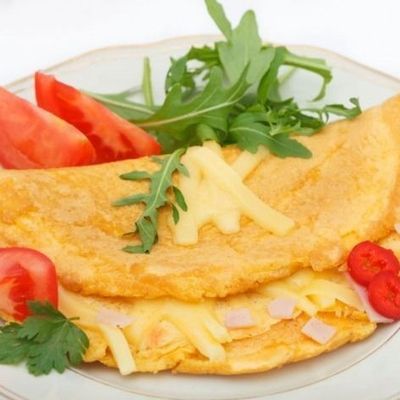 Roumi Cheese Omelette Plate