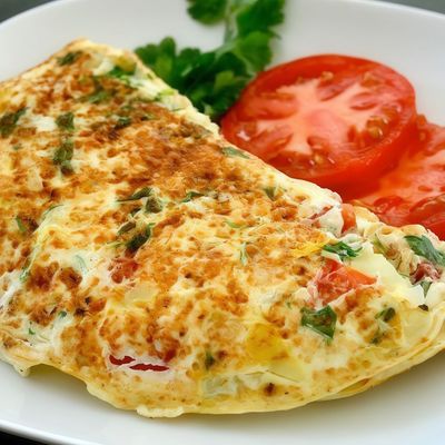El Tabakh Omelette Plate