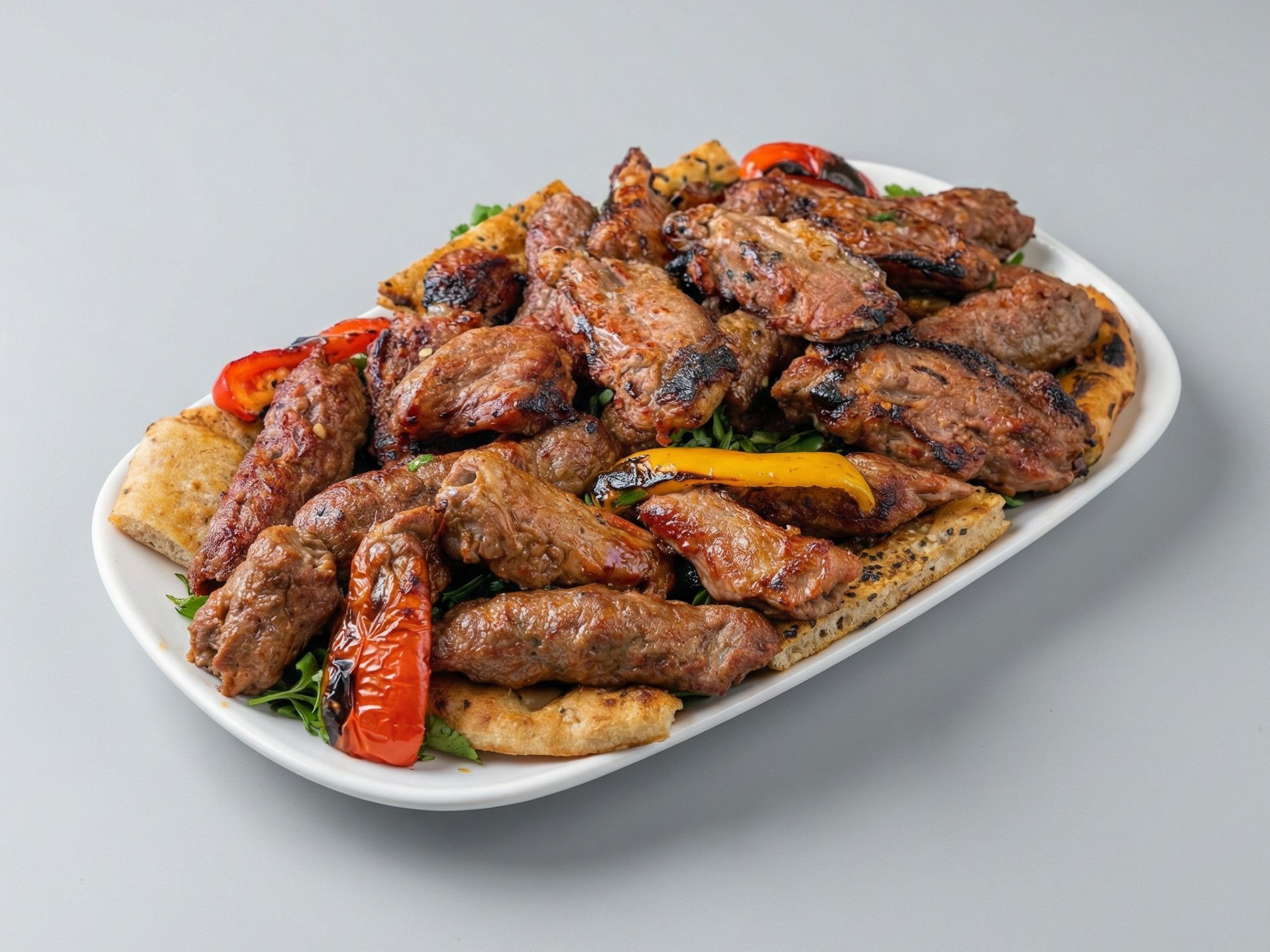 1 kg mixed lamb kebab and kofta