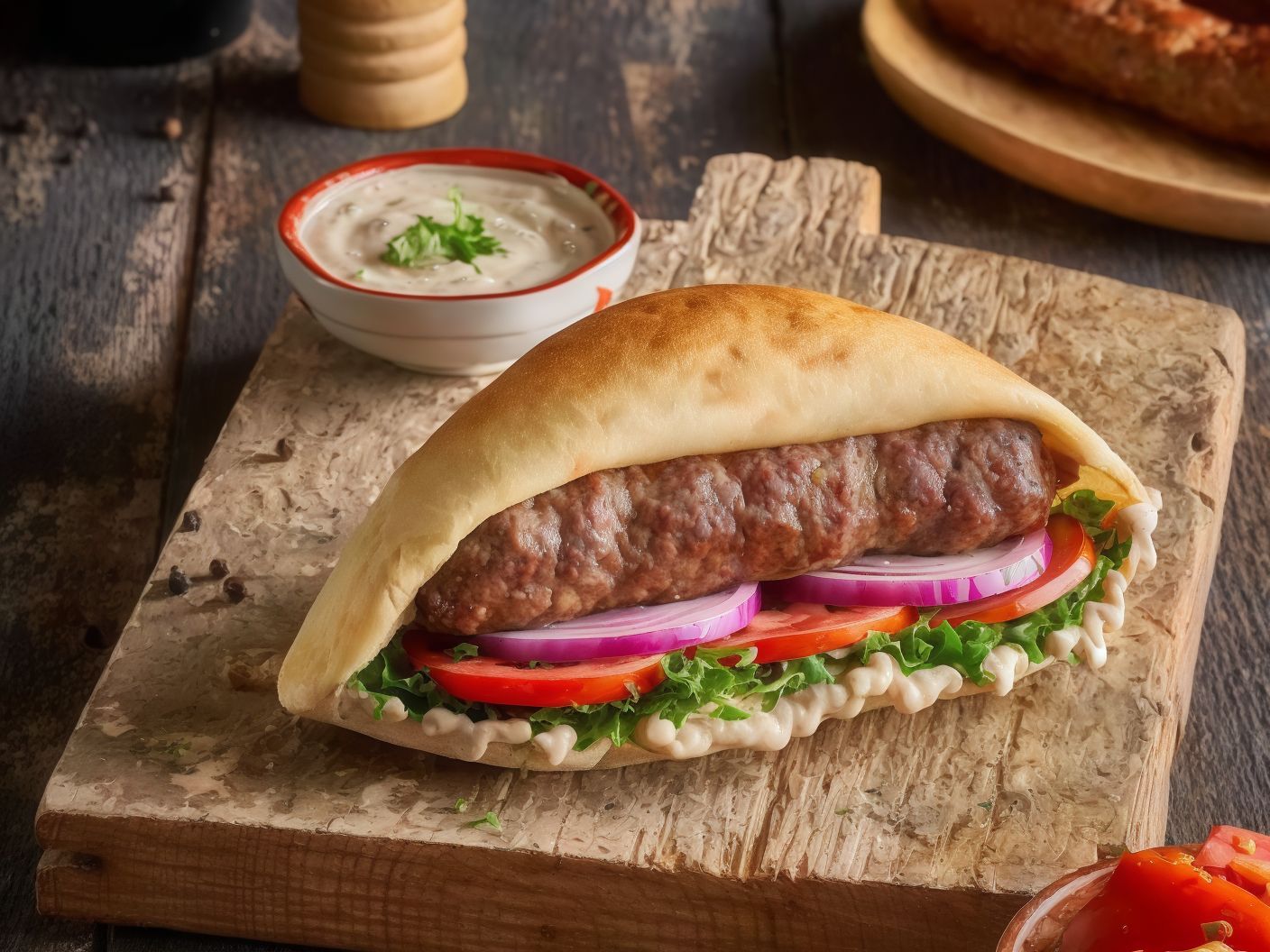 Kofta Kindouz Sandwich