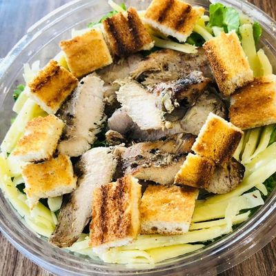 Chicken Cesar Salad.
