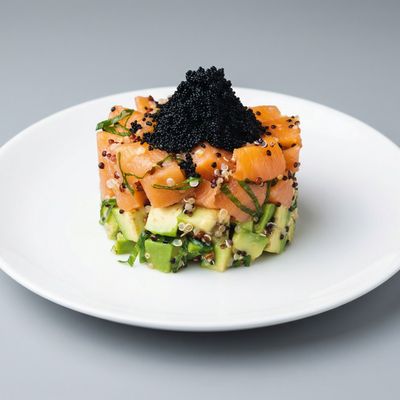 Quinoa Salmon Tartar