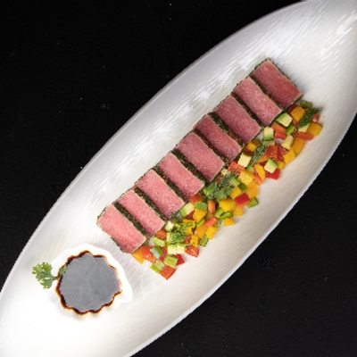 Green Serd Tuna Platter - 9 Pieces