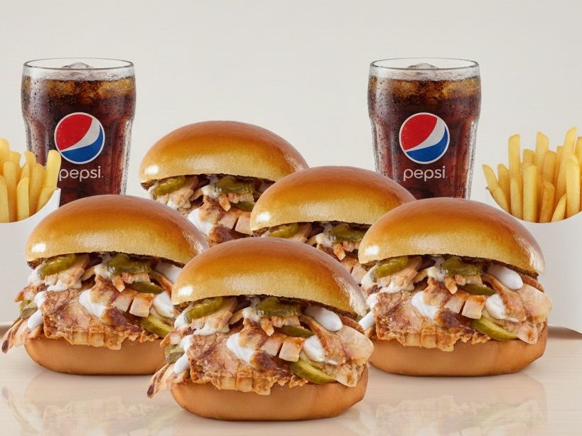 6 Chicken Shawerma Offer