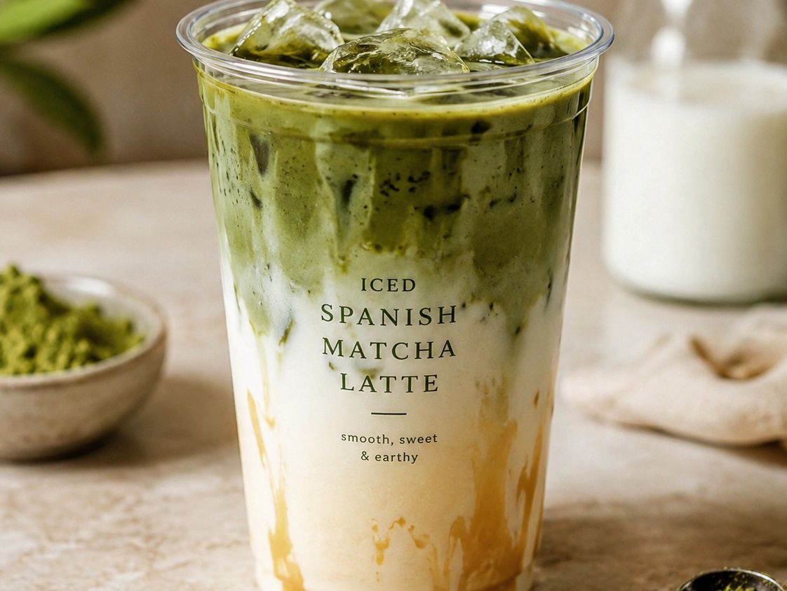 Ice Spanish Matcha Latta