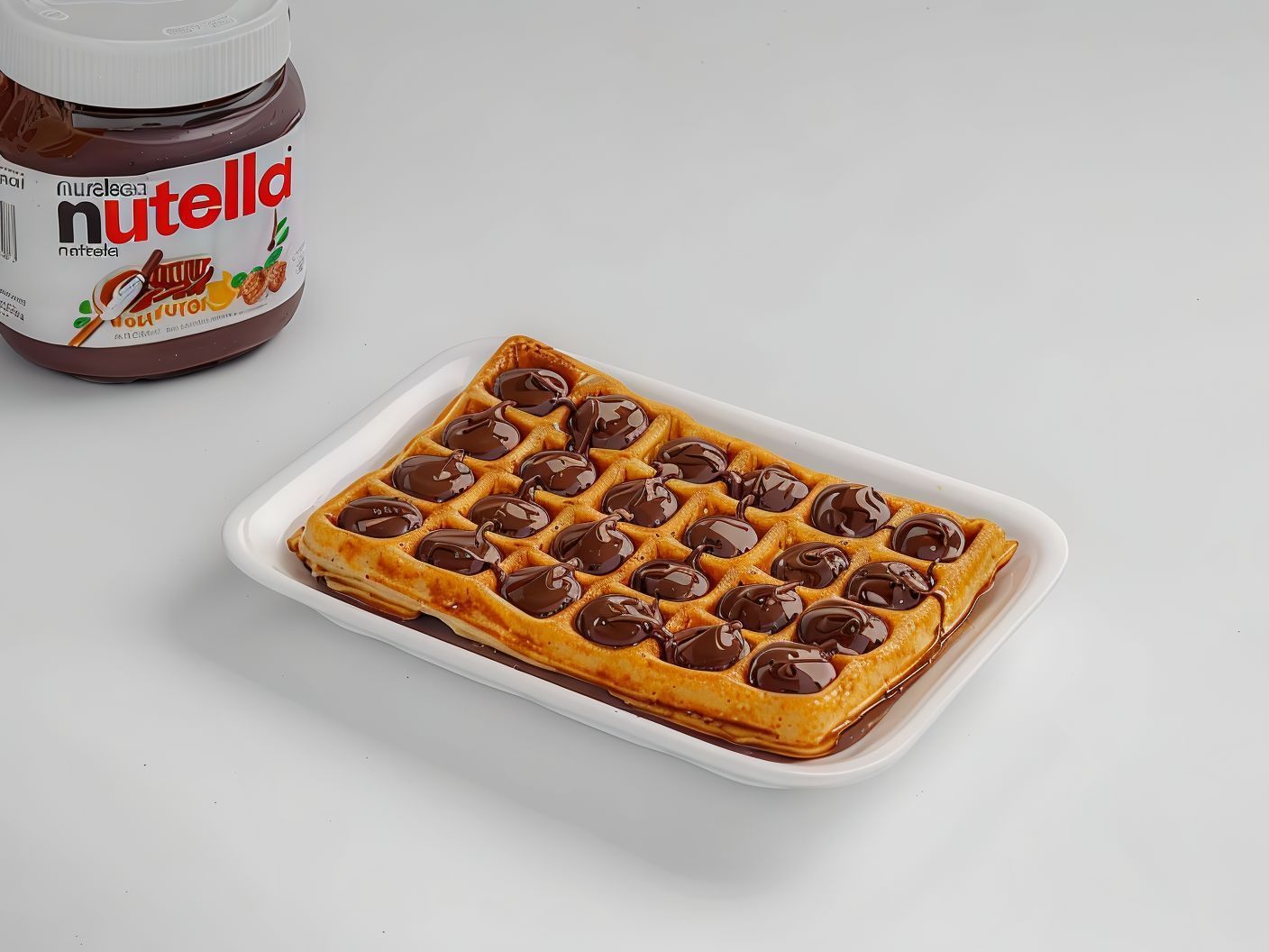 Nutella Chocolate Waffle