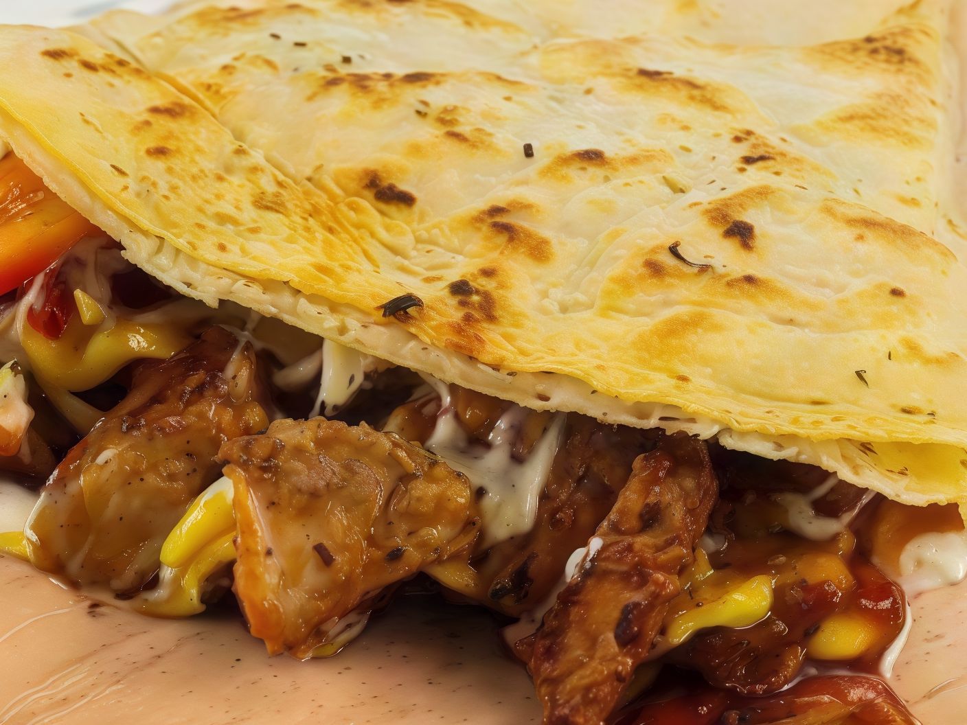 Chicken Fajita Crepe