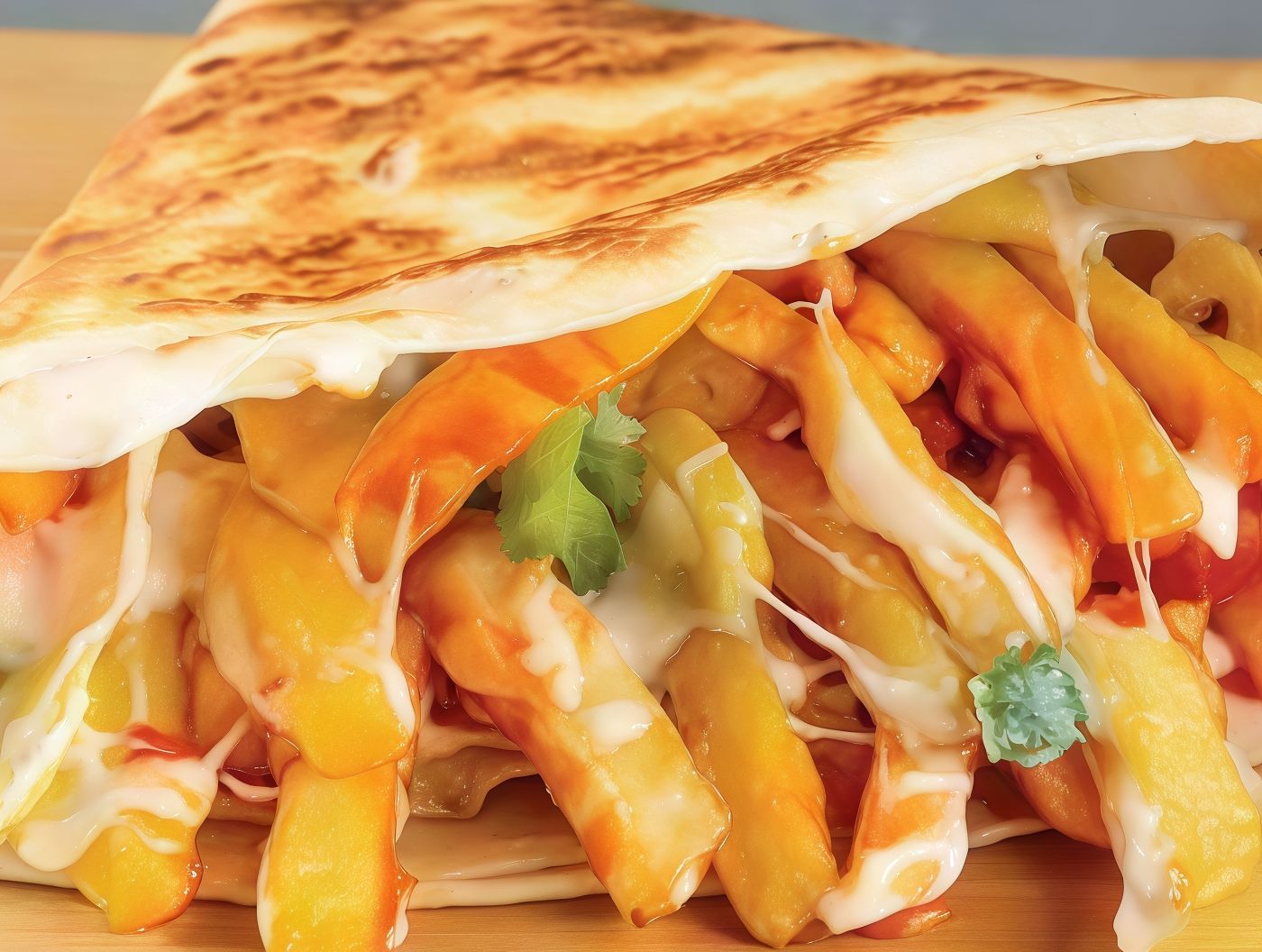 French Fries Crepe