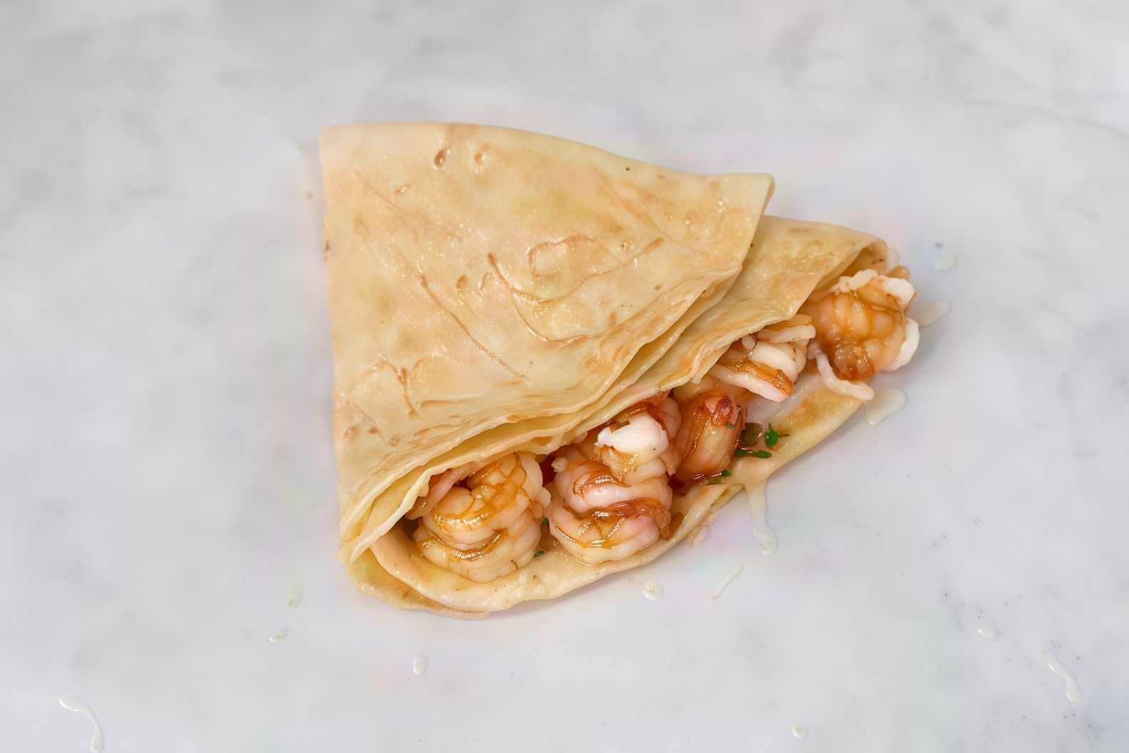 Shrimp Crepe